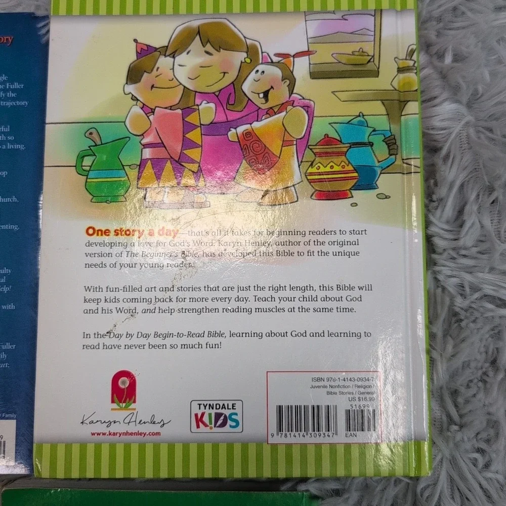 Lot of 5 Childrens' Bible Books Pictures Homeschool Mom Womens‎ Faith Study